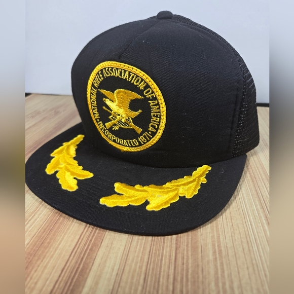 NRA Embroidered Mesh Hat - Picture 3 of 3